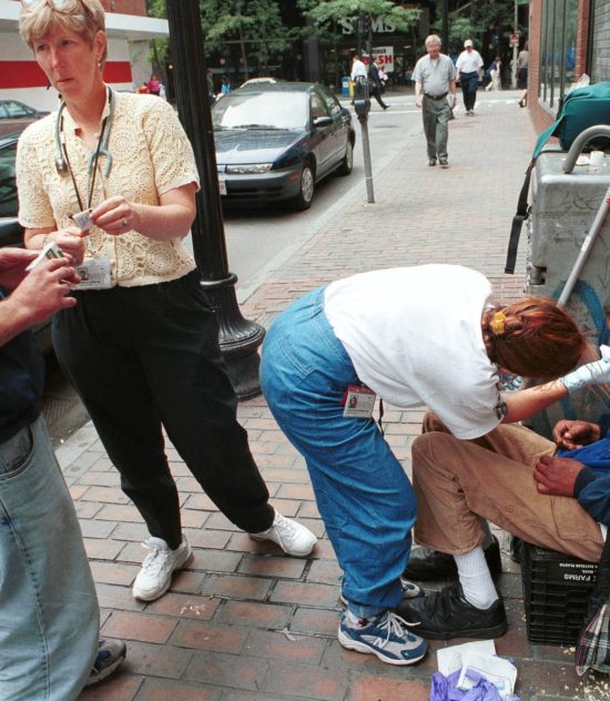 Healthcare for the homeless people